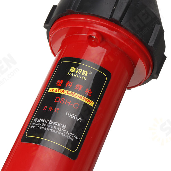 1000W Plastic Welding Hot Air Torch Machine Car Bumper Adjustable Temperature