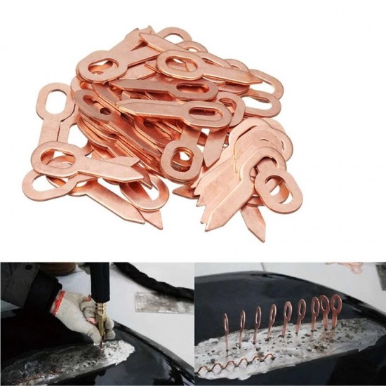 100PCS Dent Pulling Straight Washer for Spot Welder Panel Pulling Washer Spot Welding Machine Consumables