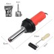 1080W Plastic Hot Air Welding Tool Welder Torch with 2Pcs Nozzles + Roller + Adapter