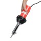 1080W Plastic Hot Air Welding Tool Welder Torch with 2Pcs Nozzles + Roller + Adapter