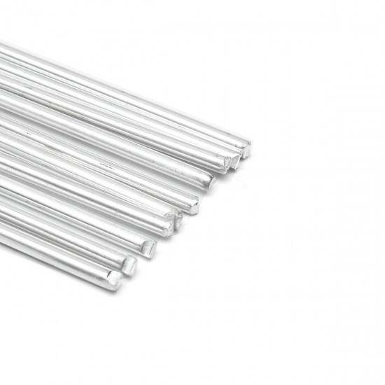 10PCS 2.4mm*50cm Metal Aluminium Low Temperature Welding Brazing Rod For Repair Tool