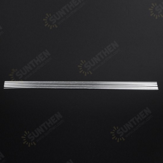 10PCS 2.4mm*50cm Metal Aluminium Low Temperature Welding Brazing Rod For Repair Tool