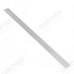 10PCS 2.4mm*50cm Metal Aluminium Low Temperature Welding Brazing Rod For Repair Tool 10PCS 2.4mm*50cm Metal Aluminium Low Temperature Welding Brazing Rod For Repair Tool
