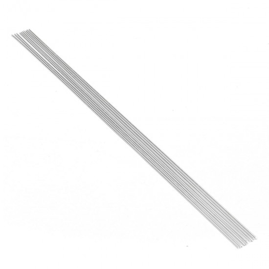10PCS 2.4mm*50cm Metal Aluminium Low Temperature Welding Brazing Rod For Repair Tool