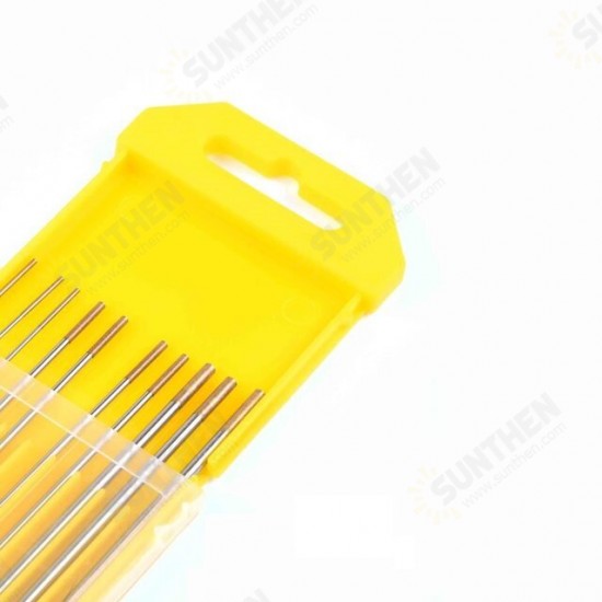 10PCS WL20 WL15 WR Professional Tungsten Electrodes TIG Welding Rods 1.0/1.6/2.4/3.2mm x 150mm