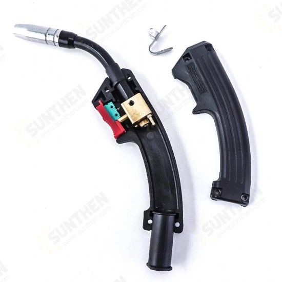14AK 180A MIG/MAG Welding Torch Carbon Dioxide Gas Welding Torch Nozzle Air-cooled Euro Connector 14AK 180A MIG/MAG Welding Torch Carbon Dioxide Gas Welding Torch Nozzle Air-cooled Euro Connector