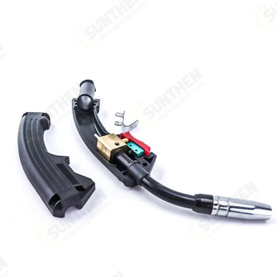 14AK 180A MIG/MAG Welding Torch Carbon Dioxide Gas Welding Torch Nozzle Air-cooled Euro Connector 14AK 180A MIG/MAG Welding Torch Carbon Dioxide Gas Welding Torch Nozzle Air-cooled Euro Connector