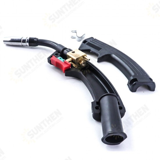 14AK 180A MIG/MAG Welding Torch Carbon Dioxide Gas Welding Torch Nozzle Air-cooled Euro Connector 14AK 180A MIG/MAG Welding Torch Carbon Dioxide Gas Welding Torch Nozzle Air-cooled Euro Connector