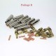 15AK Welding Torch Consumables eu Style 180A MIG Torch Nozzle Gaas Tips Guun Holder Wrench Neck for MIG Welding Machine