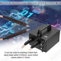 1600A Spot Welder Adjustable Microcomputer 18650 Battery Spot Welding Machine Set 20ms-1s Time for 0.25mm Nickel Plate 1600A Spot Welder Adjustable Microcomputer 18650 Battery Spot Welding Machine Set 20ms-1s Time for 0.25mm Nickel Plate