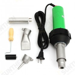 1600W Plastic Welding Torch Welding Hot Air Gun + Tip Nozzle + Roller 1600W Plastic Welding Torch Welding Hot Air Gun + Tip Nozzle + Roller