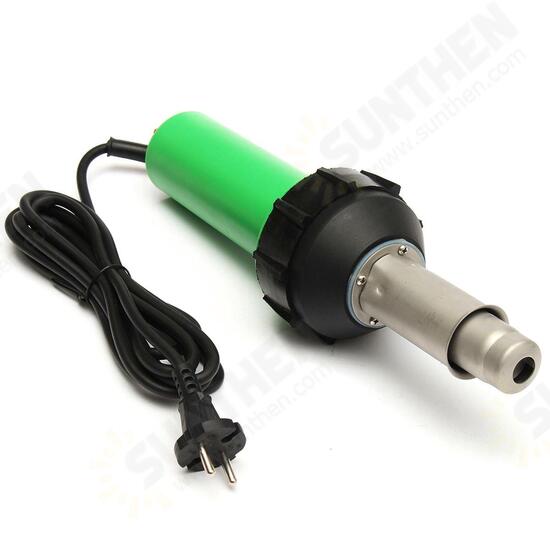 1600W Plastic Welding Torch Welding Hot Air Gun + Tip Nozzle + Roller