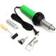 1600W Plastic Welding Torch Welding Hot Air Gun + Tip Nozzle + Roller