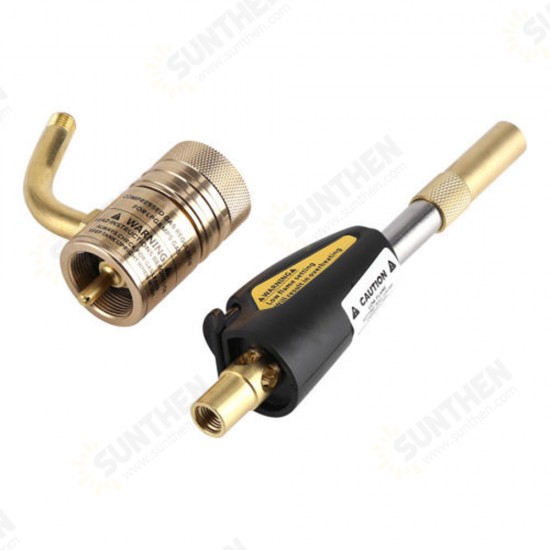 1PC Gas Self Ignition Turbo Torch Brazing Solder Propane Welding Plumbing Kit Flamethrower