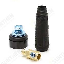 200A 10-25mm Rapid Fitting Male & Female Connectors European Electric Welding Machine Tools 200A 10-25mm Rapid Fitting Male & Female Connectors European Electric Welding Machine Tools