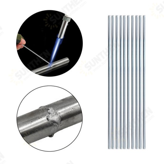 20Pcs Aluminum Welding Brazing Rods 1.6/2MM Low Temperature Wire Solder Cored No Need Solder Powder Bundle Storage Box