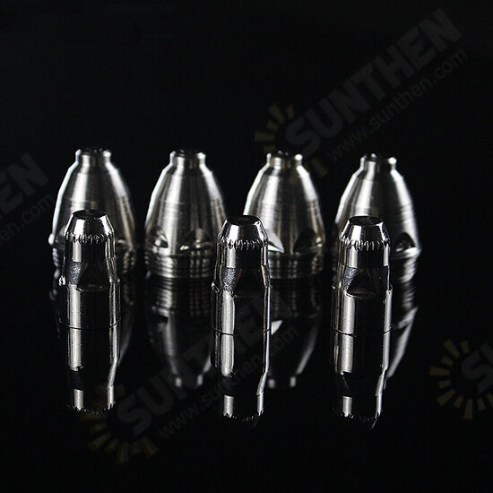 20Pcs P80 Consumables Tips Electrode for 80A 100A Air Plasma Cutter CUT80 CUT100 and WSM Welding Machine