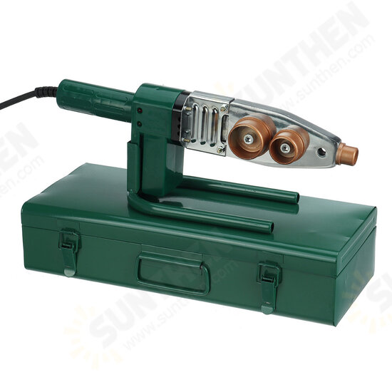 220V 4 Slots Electric Pipe Welding Machine Heating Tool Head Set For PPR PB PE Plastic