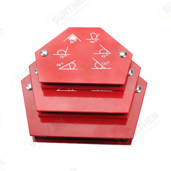 25LBS 50LBS 75LBS Hexagon Welding Corner Magnetic Holder Soldering Welding Locator Tool