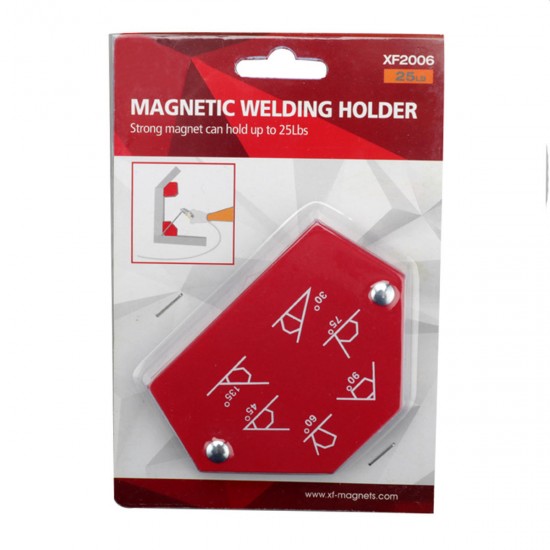 25LBS 50LBS 75LBS Hexagon Welding Corner Magnetic Holder Soldering Welding Locator Tool