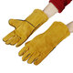 2PCS 14inch Heavy Duty Gardening Welder Gloves Men Women Thorn Proof Non-Slippery Leather Work