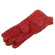 2PCS 14inch Heavy Duty Gardening Welder Gloves Men Women Thorn Proof Non-Slippery Leather Work