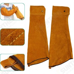 2pcs 23.6inch Cowhide Split Leather Welding Sleeves Protective Heat Arm Sleeve Tool 2pcs 23.6inch Cowhide Split Leather Welding Sleeves Protective Heat Arm Sleeve Tool