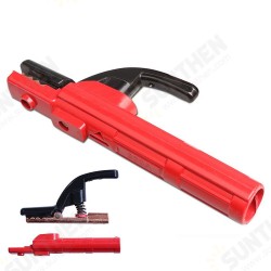 300A Welding Electrode Holder Insulated Copper Red Heat Resistant Welding Rod Clamp for Welding Machine 300A Welding Electrode Holder Insulated Copper Red Heat Resistant Welding Rod Clamp for Welding Machine