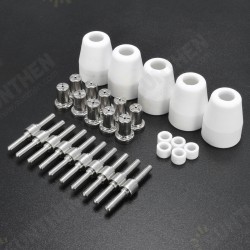 30pcs LG-40 PT-31 Plasma Cutter Torch Consumables EXTENDED Nickel-plated 30pcs LG-40 PT-31 Plasma Cutter Torch Consumables EXTENDED Nickel-plated