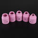 38Pcs TIG Welding Stubby Torch Ring Slot Joint Clamp Glass Cup for WP-17/18/26