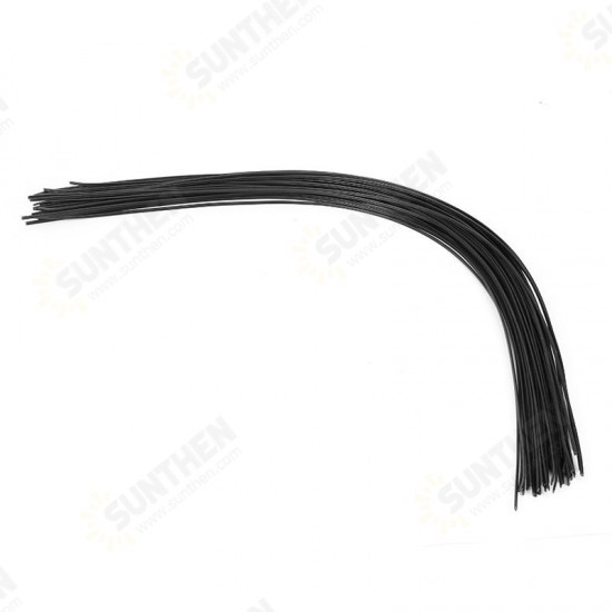 40PCS Black PP Plastic Welding Rods for Plastic Weldeing Gun/Hot Air Gun/Welding Tool