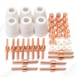40PCS Consumables For Plasma Cutter 40D CUT40 Welding Machine 40PCS Consumables For Plasma Cutter 40D CUT40 Welding Machine