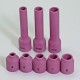 42/46Pcs TIG Gas Lens Collet Body Assorted Size Kit Fit SR WP 9 20 25 TIG Welding Torch Accessories