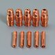 42/46Pcs TIG Gas Lens Collet Body Assorted Size Kit Fit SR WP 9 20 25 TIG Welding Torch Accessories