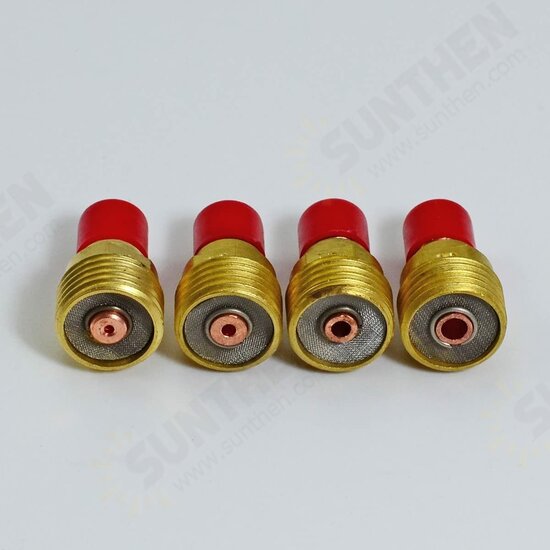 42/46Pcs TIG Gas Lens Collet Body Assorted Size Kit Fit SR WP 9 20 25 TIG Welding Torch Accessories