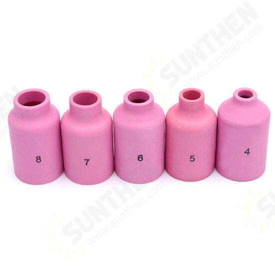 46 pcs TIG Welding Torch Gas Lens Kit WP-17 WP-18 WP-26 WL20 Lanthanate Tungsten 46 pcs TIG Welding Torch Gas Lens Kit WP-17 WP-18 WP-26 WL20 Lanthanate Tungsten