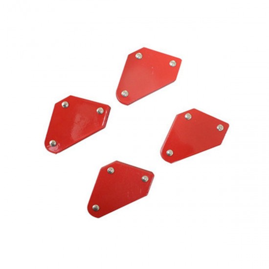 4Pcs Welding Magnet Magnetic Square Welding Holder Arrow Angle Clamp 45° 90° 135° 9Lb
