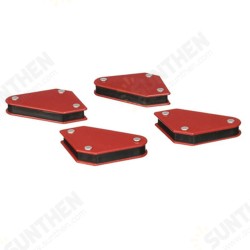 4Pcs Welding Magnet Magnetic Square Welding Holder Arrow Angle Clamp 45° 90° 135° 9Lb 4Pcs Welding Magnet Magnetic Square Welding Holder Arrow Angle Clamp 45° 90° 135° 9Lb