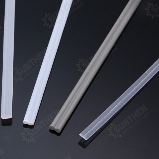 50PCS Plastic Welding Rods ABS/PP/PVC/PE Welding Sticks 200mm for Plastic Welding