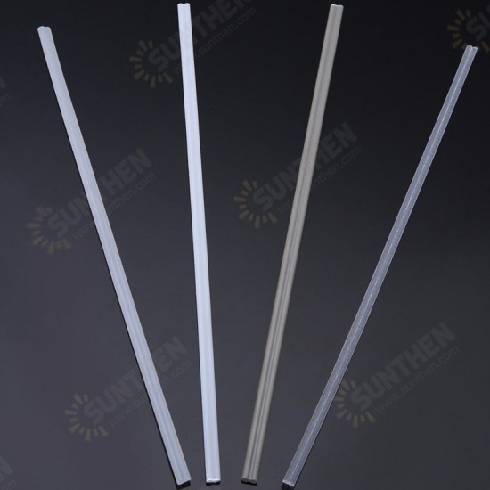 50PCS Plastic Welding Rods ABS/PP/PVC/PE Welding Sticks 200mm for Plastic Welding