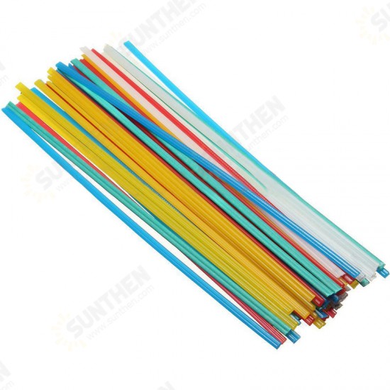 50PCS Plastic Welding Rods PPR PP PVC Plastic Welding Sticks with Corrosion Resistance