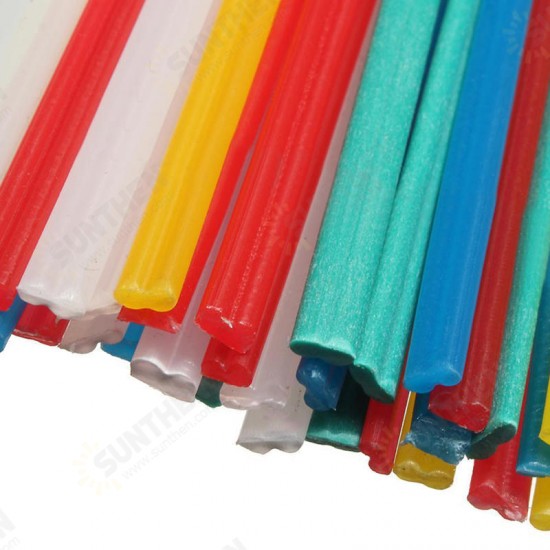 50PCS Plastic Welding Rods PPR PP PVC Plastic Welding Sticks with Corrosion Resistance