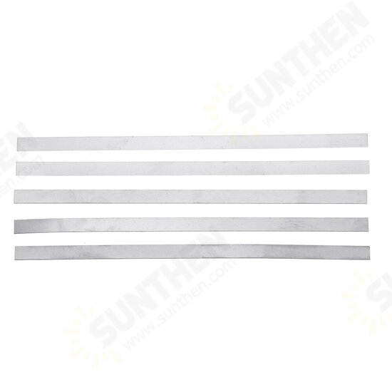 50Pcs Nickel Plated Steel Strip Nickel Plate Strap Strip Sheets for 18650 Battery Spot Welding Machine Welder Spot Welder