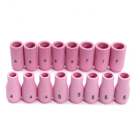 53Pcs TIG Welding Torch Parts Replacement Collet Alumina Cup Fit For WP-9/20/25