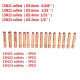 53Pcs TIG Welding Torch Parts Replacement Collet Alumina Cup Fit For WP-9/20/25
