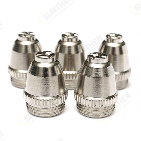 5Pcs Nozzles/Electrodes/Cups Plasma Cutter Part For LTP5000D LTPDC2000 LTPAC2500