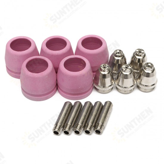 5Pcs Nozzles/Electrodes/Cups Plasma Cutter Part For LTP5000D LTPDC2000 LTPAC2500