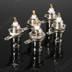 5pcs BNC Female Socket Solder Connector for Chassis Panel Mount Coaxial Cable 5pcs BNC Female Socket Solder Connector for Chassis Panel Mount Coaxial Cable