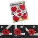 6Pcs Magnetic Welding Locator Set Holders 25lb 50lb 75lb Multi Angles Tool 6Pcs Magnetic Welding Locator Set Holders 25lb 50lb 75lb Multi Angles Tool