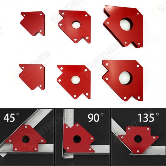 6Pcs Magnetic Welding Locator Set Holders 25lb 50lb 75lb Multi Angles Tool 6Pcs Magnetic Welding Locator Set Holders 25lb 50lb 75lb Multi Angles Tool